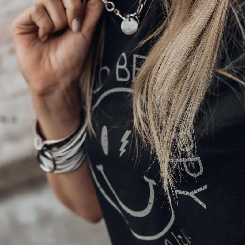 LUNALUX Venda Silver Bracelet