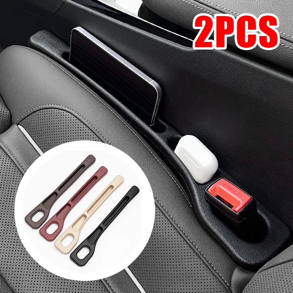 1 Pair Universal Car Seat Gap Plug & Organizer