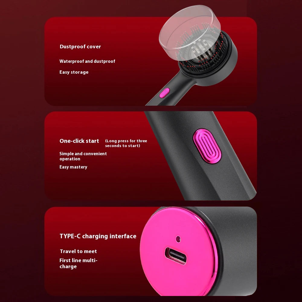 Electric Scalp Massage Comb with Red Light