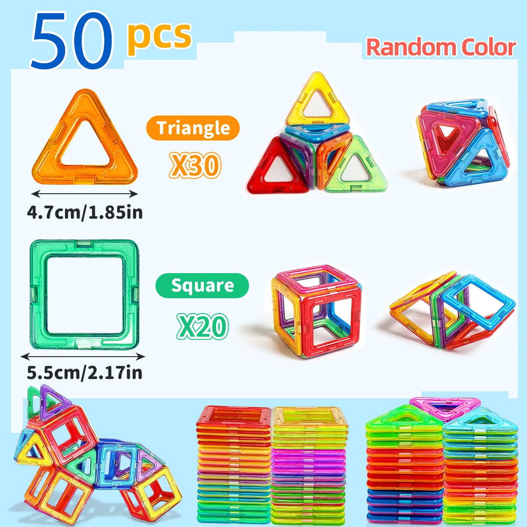 Magnetic Building Blocks β Creative Puzzle Toy for Kids