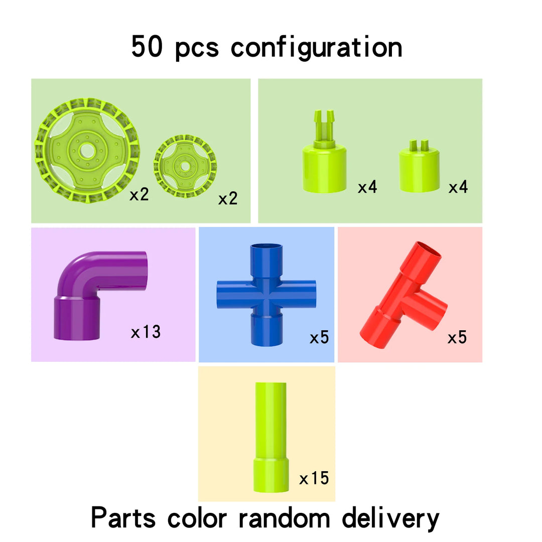 Creative Pipe Building Blocks DIY Toy