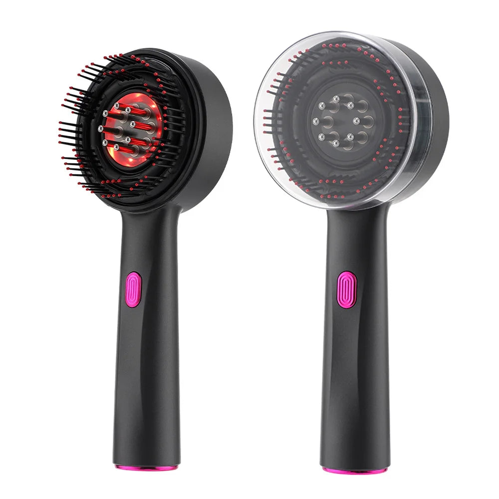 Electric Scalp Massage Comb with Red Light