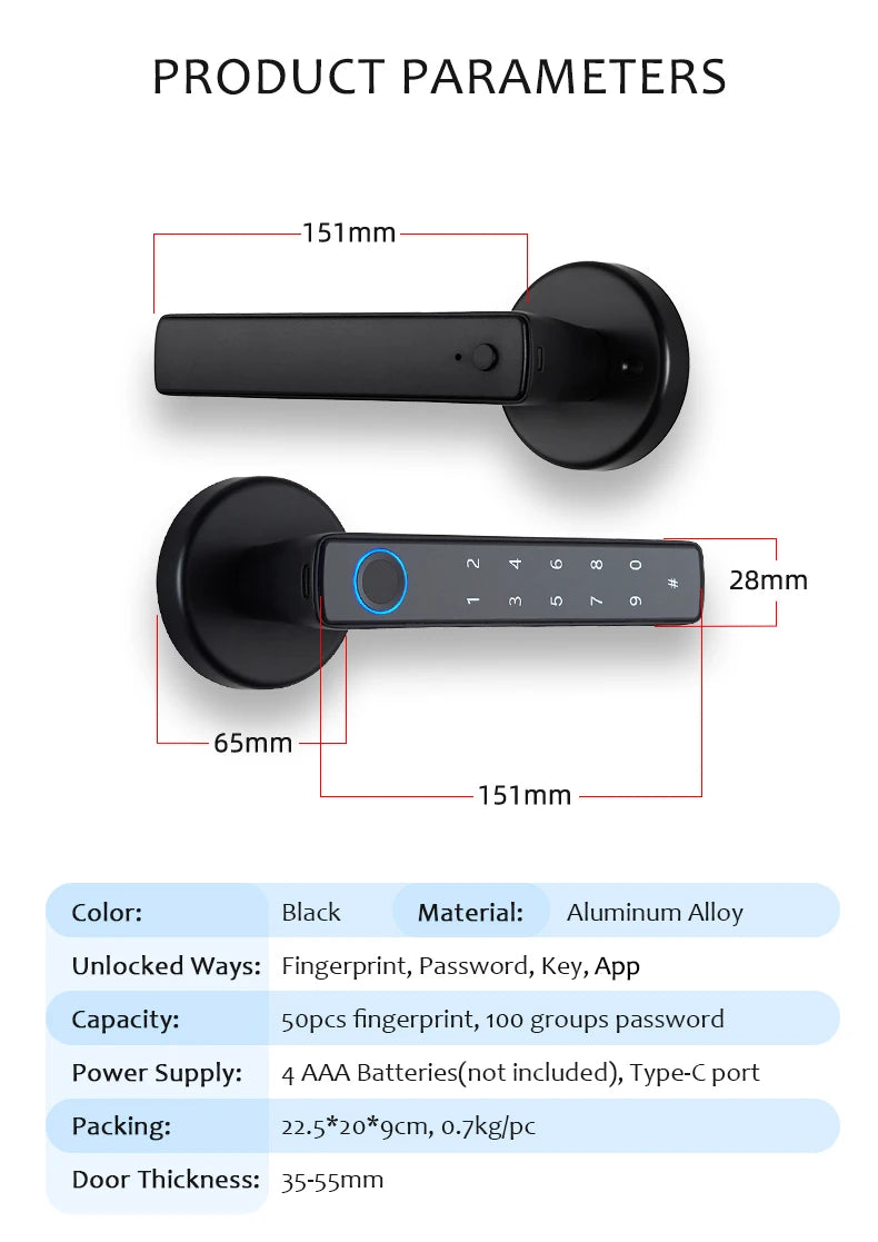 Smart Fingerprint Door Lock