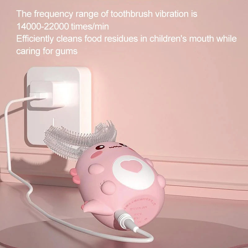U-shaped electric toothbrush