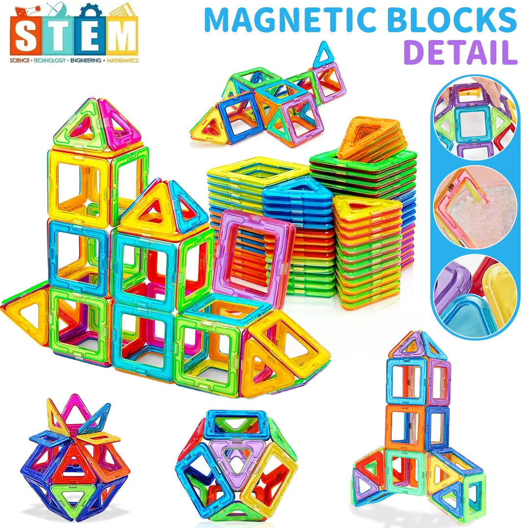 Magnetic Building Blocks β Creative Puzzle Toy for Kids