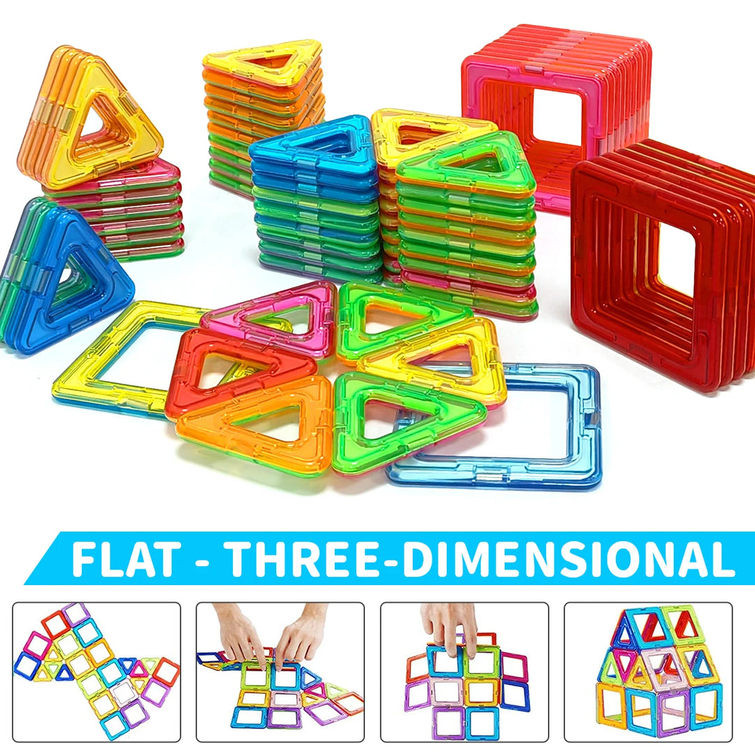 Magnetic Building Blocks β Creative Puzzle Toy for Kids