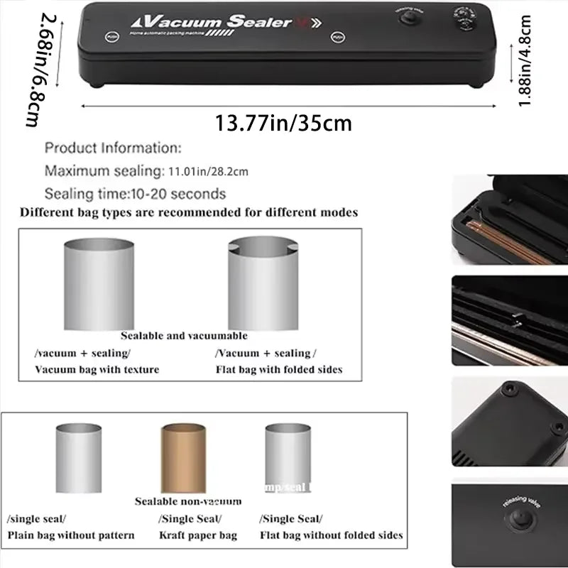 Automatic Vacuum Sealer Machine for Food