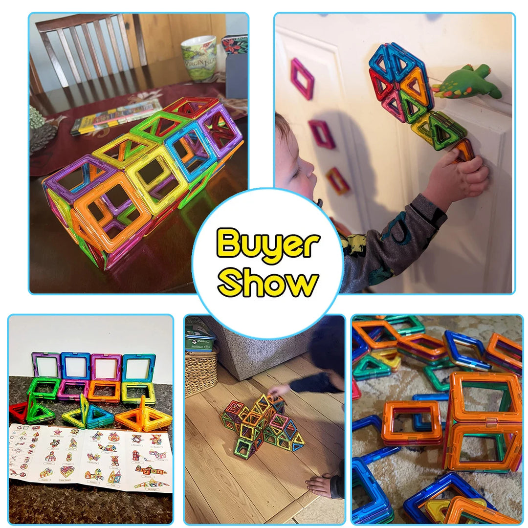 Magnetic Building Blocks β Creative Puzzle Toy for Kids