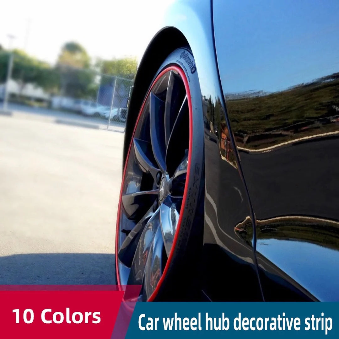 8M Car Bumper & Wheel Hub Decorative Trim Strip