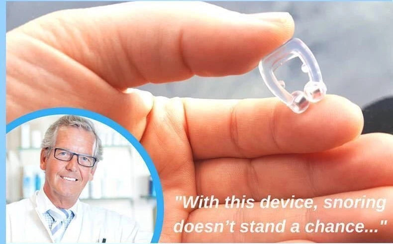 Magnetic Anti-Snoring Nose Clip ā Breathe Easy, Sleep Better