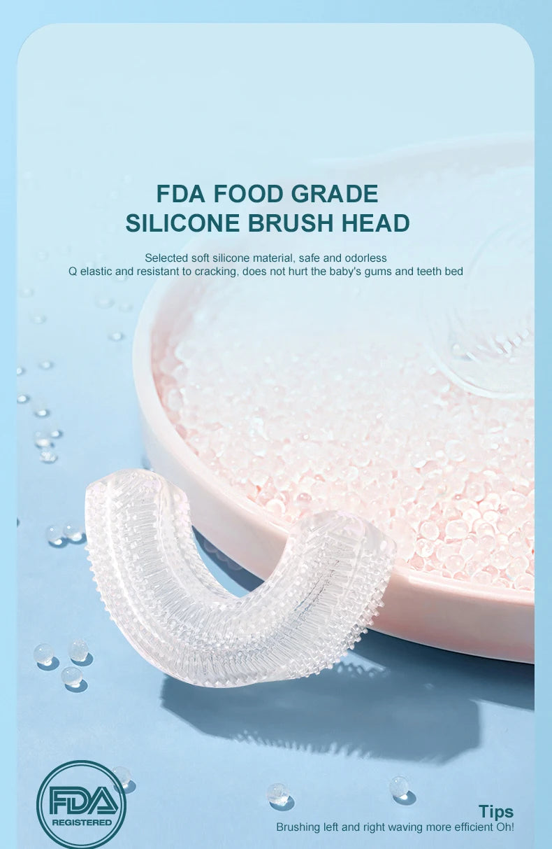 U-shaped electric toothbrush