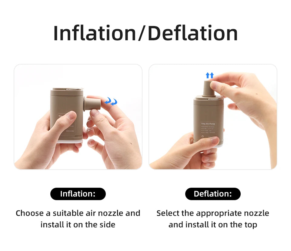 π Portable Wireless Electric Air Pump β Inflate Anything, Anywhere!