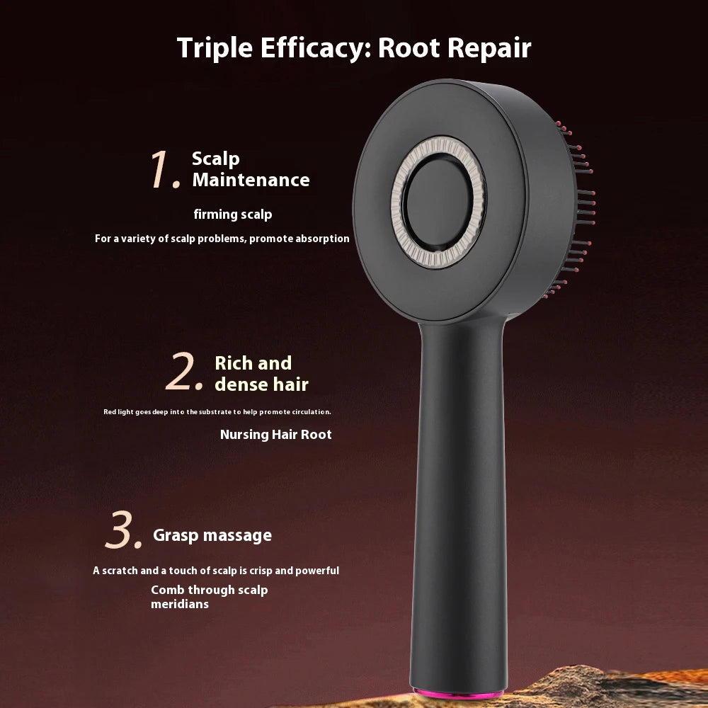 Electric Scalp Massage Comb with Red Light