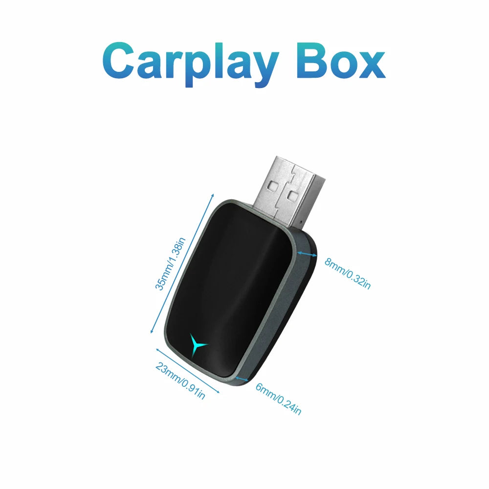 NEW 2-in-1 Wireless CarPlay AI Box