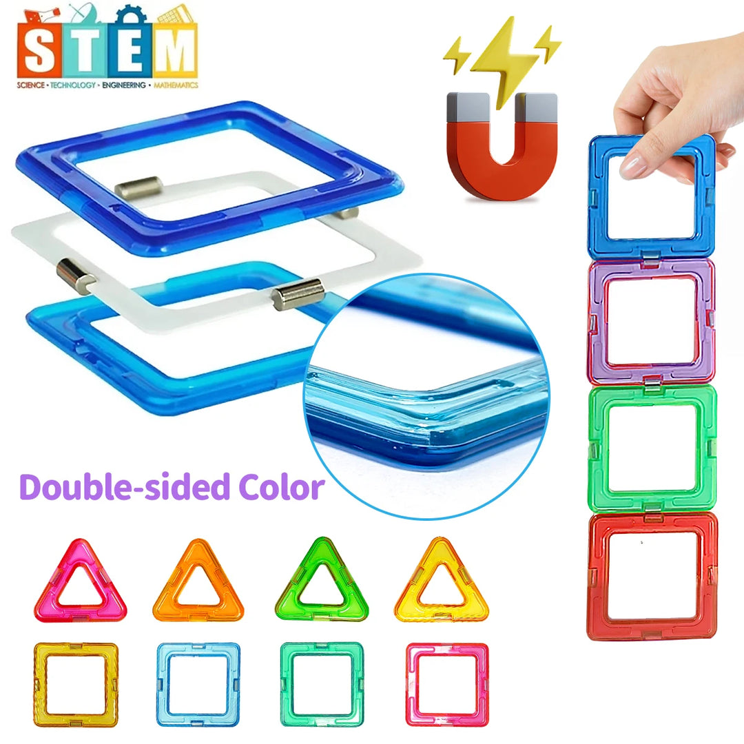 Magnetic Building Blocks β Creative Puzzle Toy for Kids