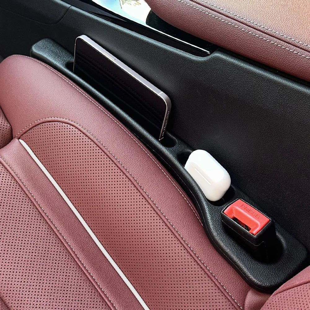 1 Pair Universal Car Seat Gap Plug & Organizer