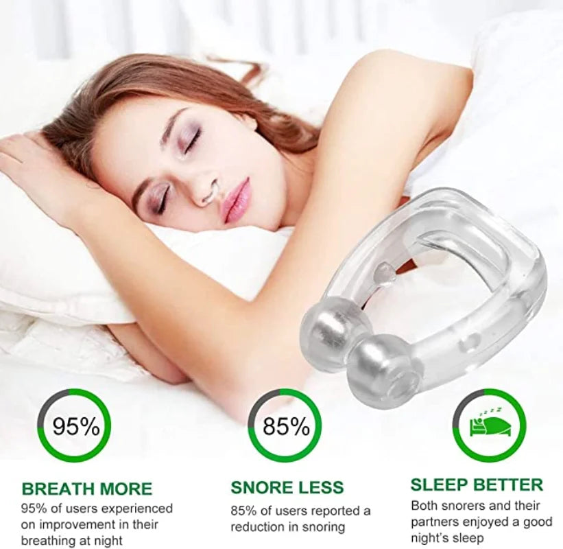 Magnetic Anti-Snoring Nose Clip ā Breathe Easy, Sleep Better