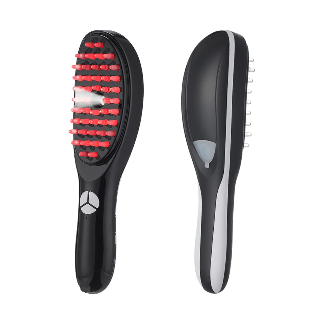 Electric Scalp Massage Comb with Red Light