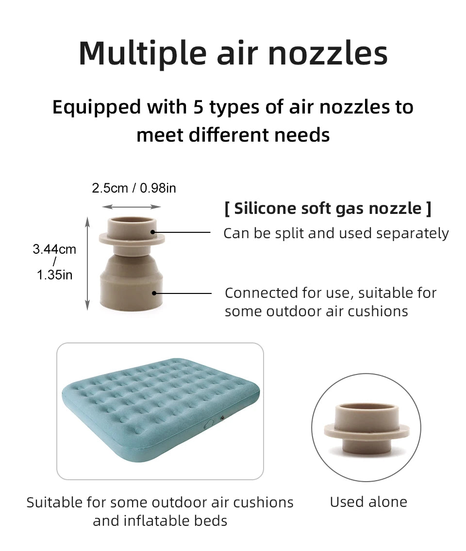 π Portable Wireless Electric Air Pump β Inflate Anything, Anywhere!