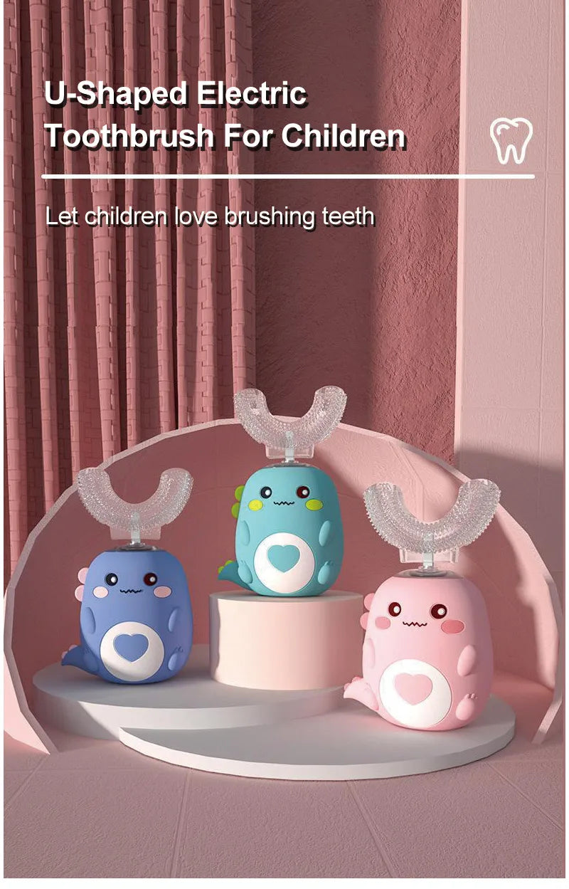 U-shaped electric toothbrush