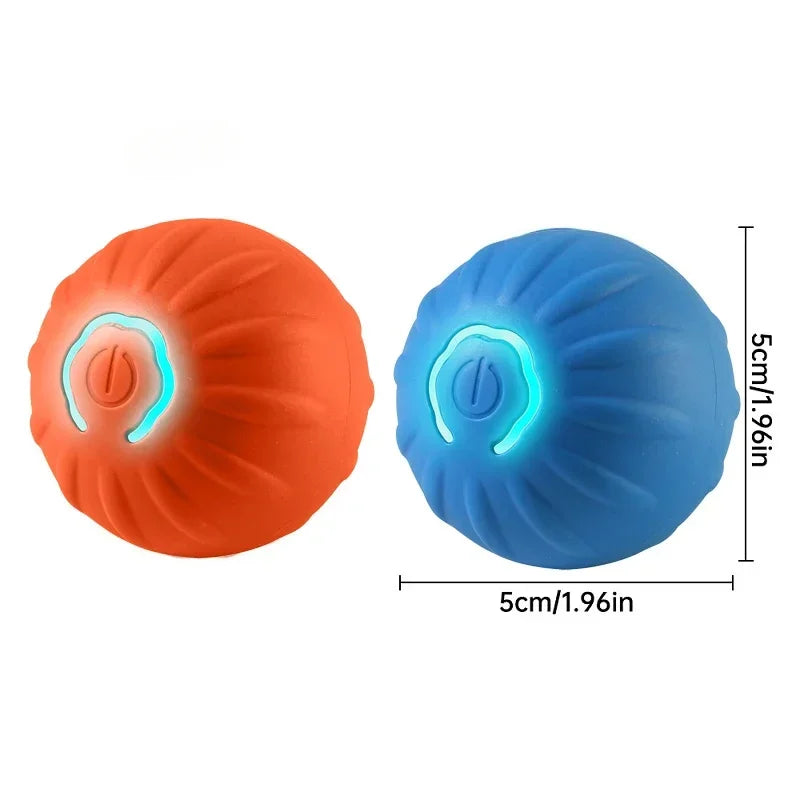 Automatic Moving Bouncing Light-Up Dog & Cat Toy Ball