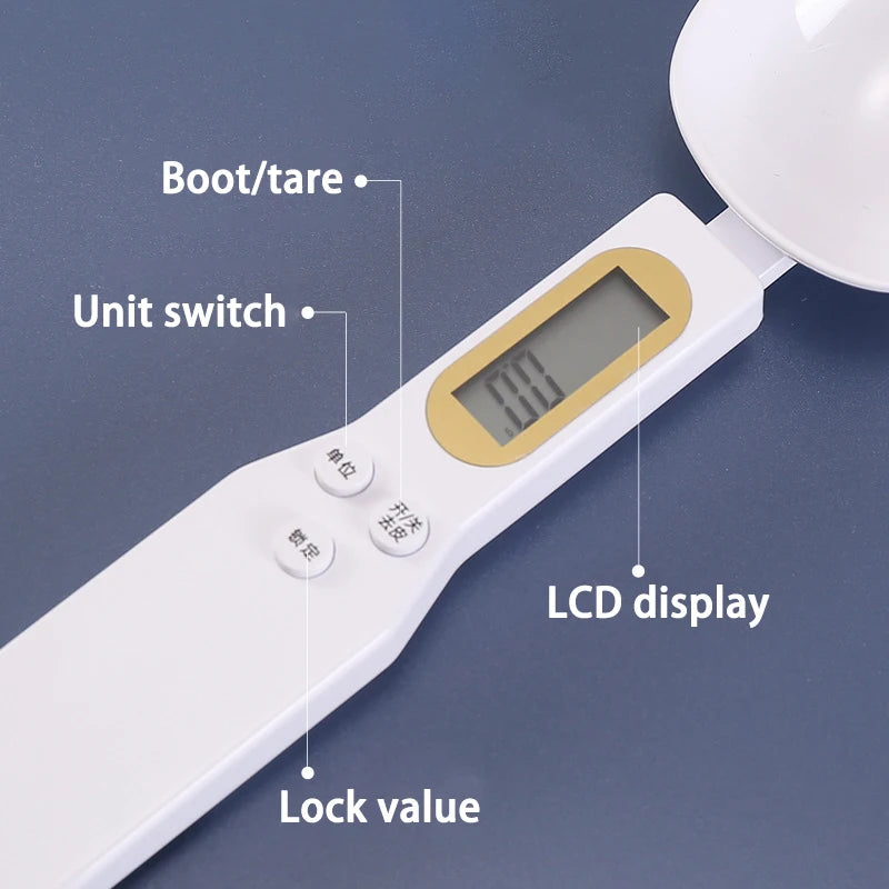 High-Precision Digital Weighing Spoon