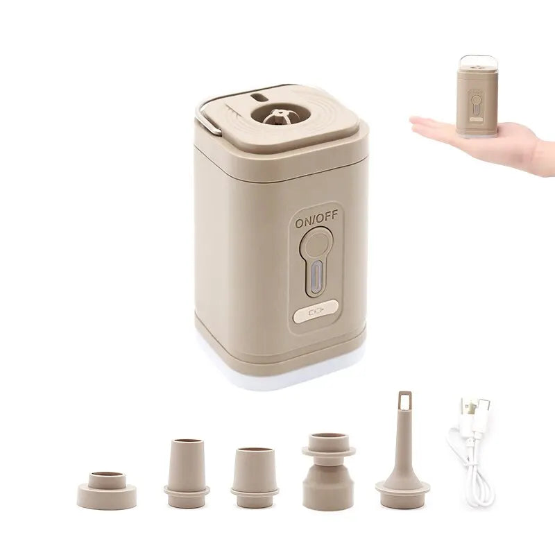 🔋 Portable Wireless Electric Air Pump – Inflate Anything, Anywhere!