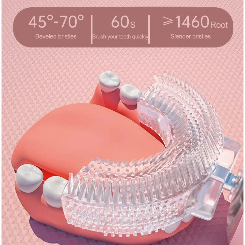 U-shaped electric toothbrush