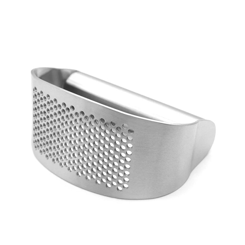 Stainless Steel Handheld Garlic Press