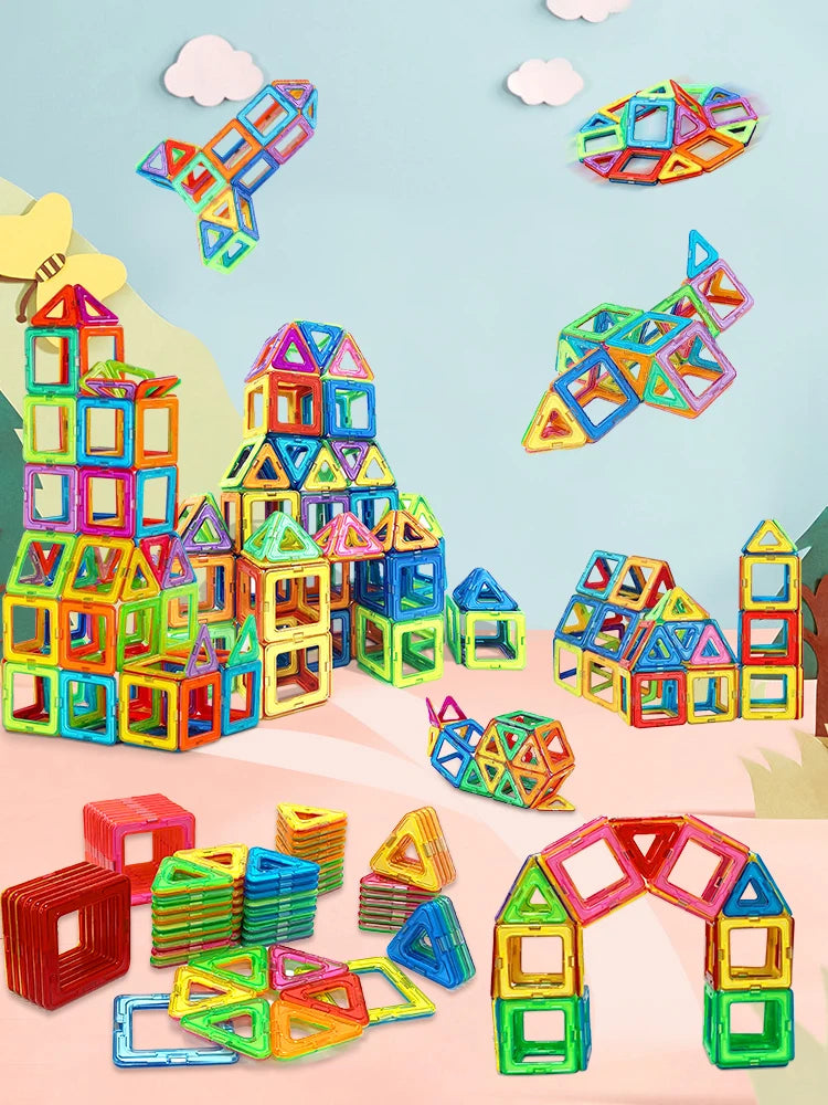 Magnetic Building Blocks – Creative Puzzle Toy for Kids
