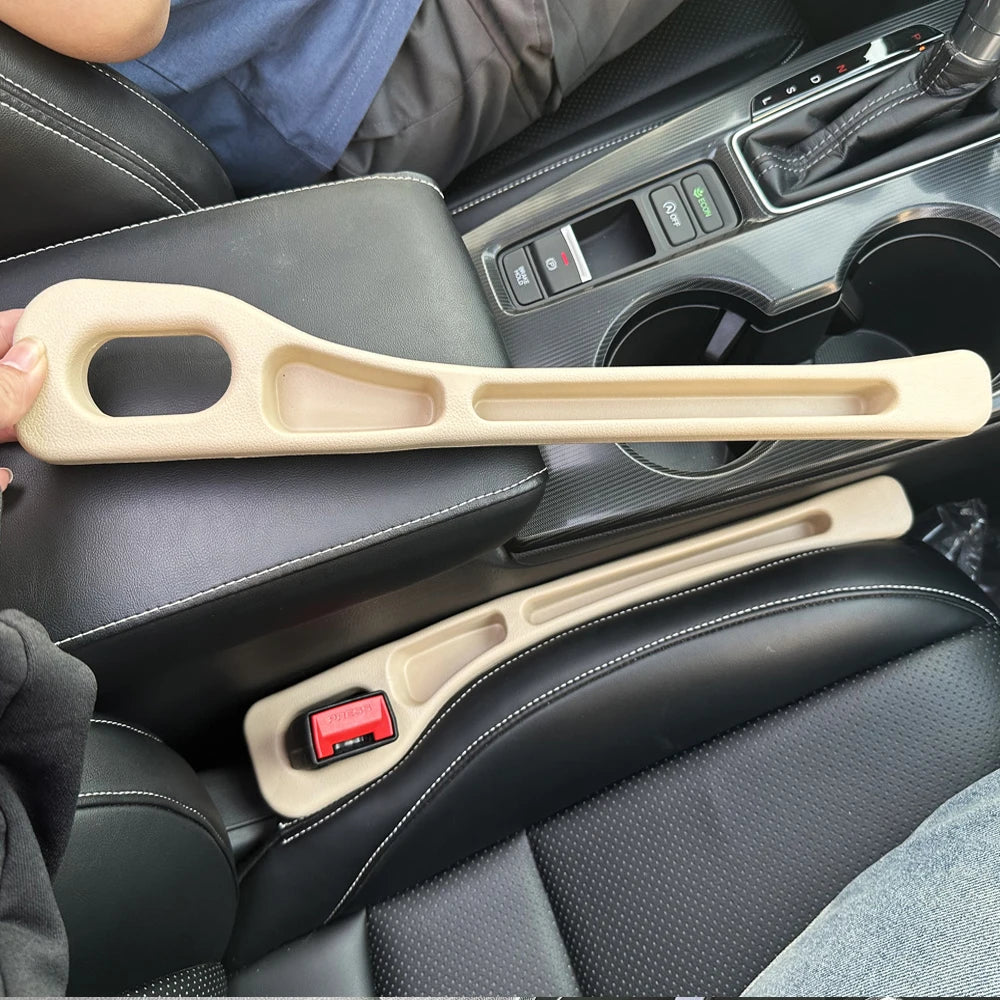 1 Pair Universal Car Seat Gap Plug & Organizer